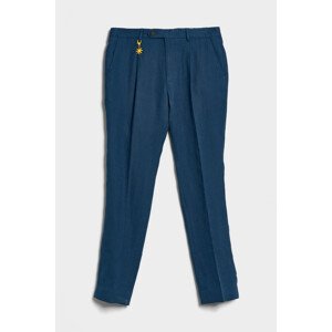 Kalhoty manuel ritz trousers modrá 50