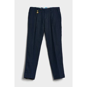 Kalhoty manuel ritz trousers modrá 48