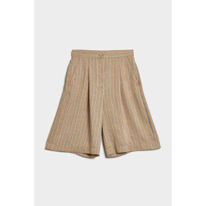 Šortky manuel ritz women`s bermuda shorts hnědá 38