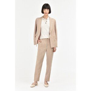 Kalhoty manuel ritz women`s trousers hnědá 42