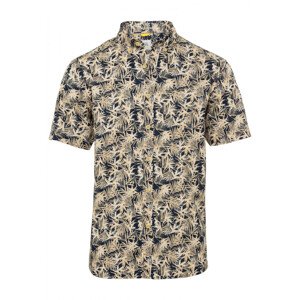 Košile camel active shortsleeve shirt modrá m