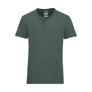 Tričko camel active henley 1/2 arm zelená xxxl