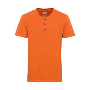 Tričko camel active henley 1/2 arm oranžová xxxl