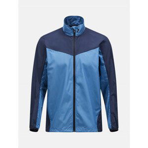 Bunda peak performance m meadow wind jacket modrá s