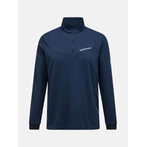 Mikina peak performance m chase half zip modrá xl