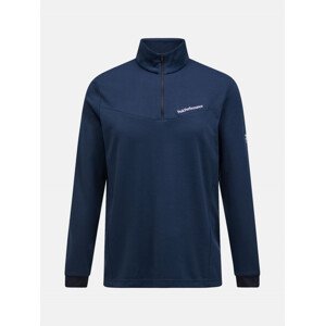 Mikina peak performance m chase half zip salute blue