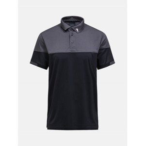 Polokošile peak performance m player block polo černá xxl