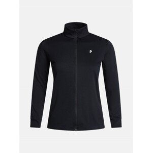 Mikina peak performance w turf zip ls top černá m