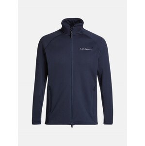 Mikina peak performance m chill light zip jacket modrá s