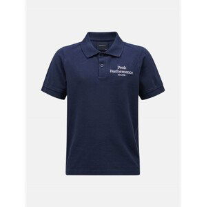 Polokošile peak performance jr original polo modrá 150