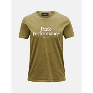 Tričko peak performance m original tee zelená m