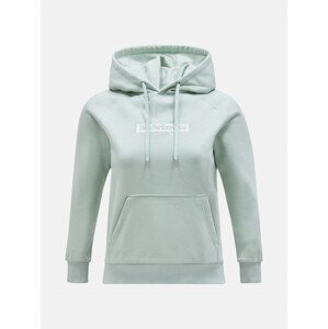 Mikina peak performance w ease hood zelená xs