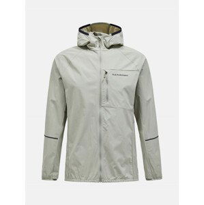 Bunda peak performance m light woven jacket zelená xxl