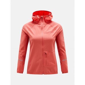 Bunda peak performance w light woven jacket růžová xs