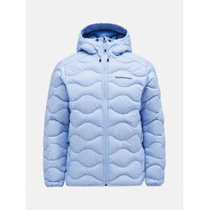 Bunda peak performance m helium down hood jacket modrá xxl