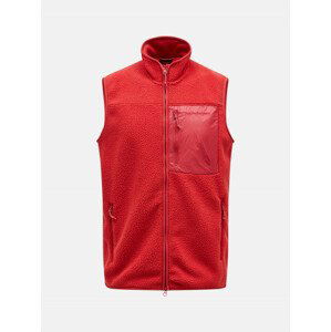 Vesta peak performance m pile vest červená xl