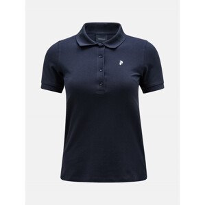 Polokošile peak performance w classic cotton polo modrá s