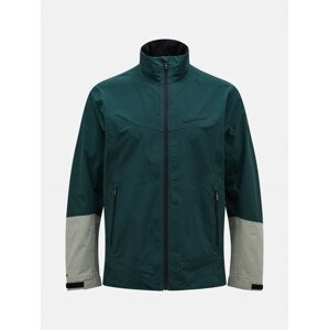 Bunda peak performance m 3-layer jacket zelená xl