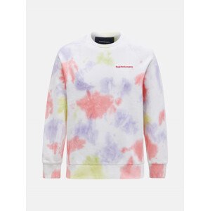 Mikina peak performance m tie dye crew různobarevná m