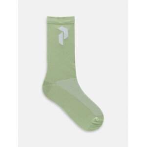 Ponožky peak performance crew sock zelená 37/39