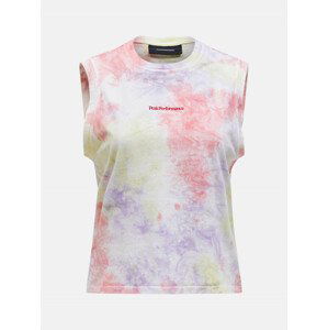 Tričko peak performance w tie dye sleeveless tee tie dye multi