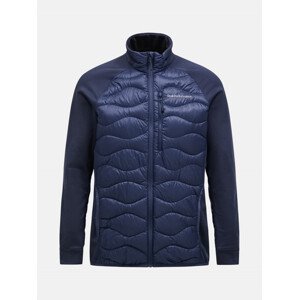 Bunda peak performance m helium down hybrid jacket modrá m