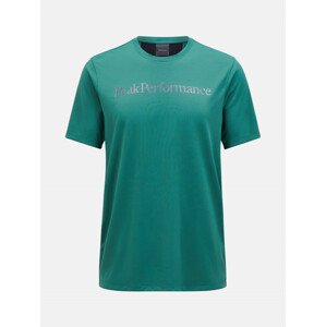 Tričko peak performance m alum light short sleeve zelená m