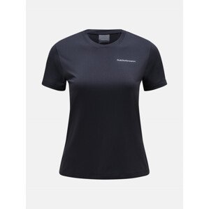 Tričko peak performance w alum light short sleeve černá xs