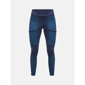 Legíny peak performance w vislight track tights modrá xs