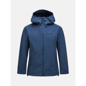 Bunda peak performance m explore hood jacket modrá m