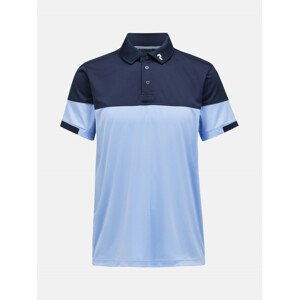 Polokošile peak performance m player block polo modrá xl