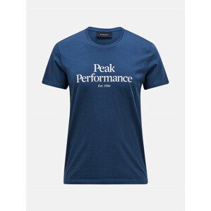 Tričko peak performance m original tee modrá m