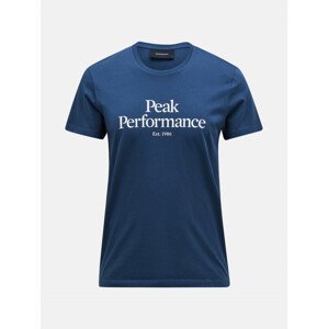 Tričko peak performance m original tee modrá xl