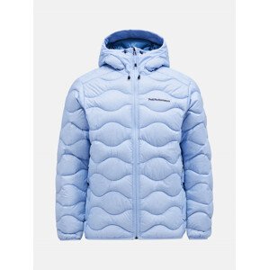 Bunda peak performance m helium down hood jacket modrá l