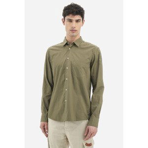 Košile la martina man shirt l/s parachute canvas zelená xxl