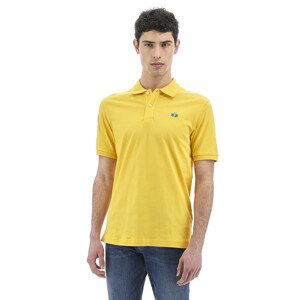 Polokošile la martina man polo s/s piquet stretch žlutá l