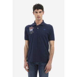 Polokošile la martina man polo s/s piquet stretch modrá xl