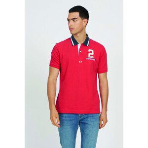 Polokošile la martina man polo s/s piquet stretch červená l