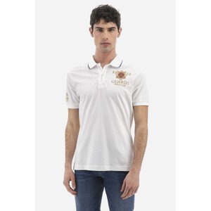 Polokošile la martina man polo s/s piquet stretch bílá s