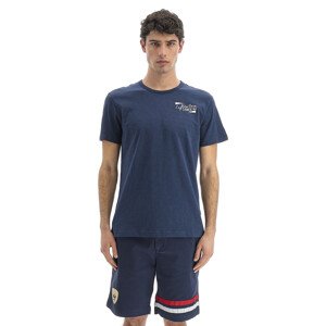 Tričko la martina man t-shirt s/s slub jersey modrá xxl