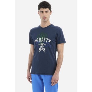 Tričko la martina man t-shirt s/s jersey modrá xl