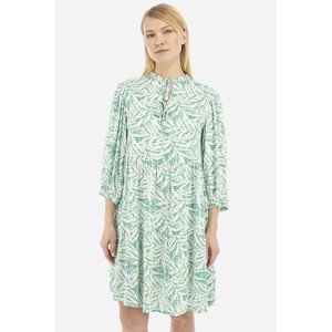 Šaty la martina woman dress printed viscose sa zelená 3