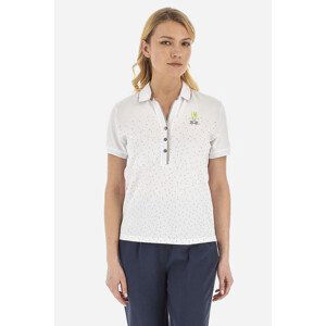 Polokošile la martina woman polo s/s piquet stretch bílá 3