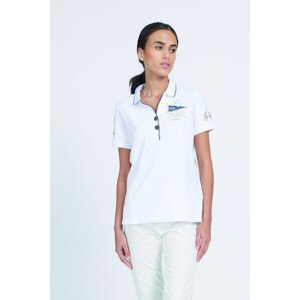 Polokošile la martina woman polo s/s piquet stretch bílá 1