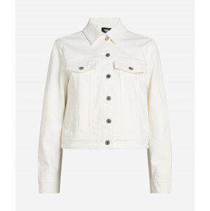 Bunda karl lagerfeld klxav white denim jacket bílá l