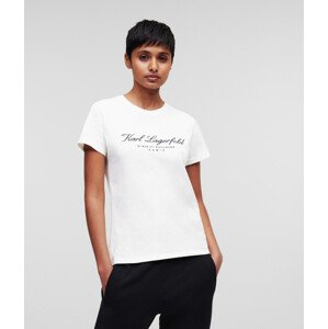 Tričko karl lagerfeld hotel karl t-shirt bílá l