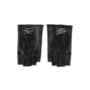 Rukavice karl lagerfeld k/autograph fingerless glove černá s