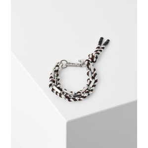 Náramek karl lagerfeld k/summer woven metal bracelet černá none