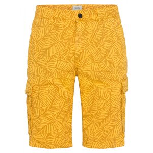 Šortky camel active shorts cargo žlutá 33