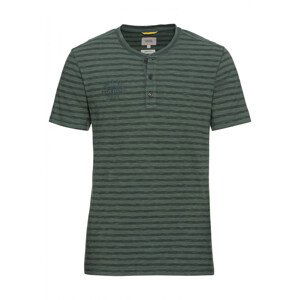 Tričko camel active henley 1/2arm zelená xl